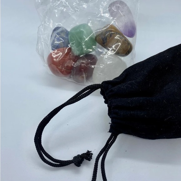 Chakra Stone Set, 7 piece Chakra Set, Heart Crystal - Picture 3 of 3